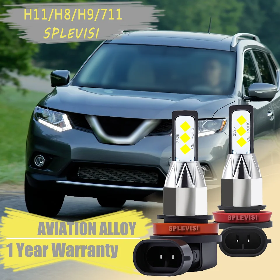 A Pair of Aviation Aluminum 6063 H11 H8 H9 711 Car LED Headlight High/Low Beam Bulbs High Power 60W 6000LM 6000K 1-Yr Warranty
A Pair of Aviation Aluminum 6063 H11 H8 H9 711 Car LED Headlight High/Low Beam Bulbs High Power 60W 6000LM 6000K 1-Yr Warranty