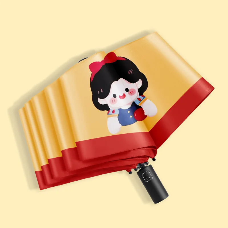 Miniso Disney Snow White Automatic Umbrella Sunny Rain Student UV Protection Sun Umbrella Cute Portable Sun Umbrella For Child
Miniso Disney Snow White Automatic Umbrella Sunny Rain Student UV Protection Sun Umbrella Cute Portable Sun Umbrella For Child