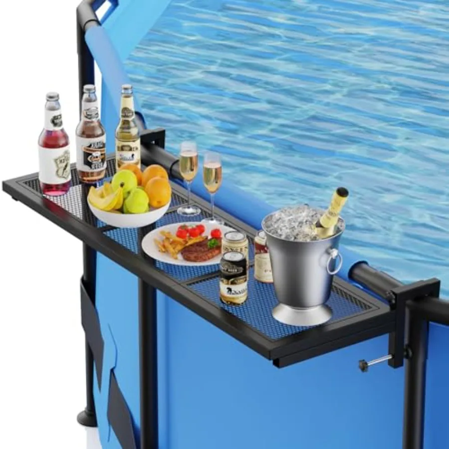 Pool Bar Above Ground Pool Bar Table 38.5×11.8" Poolside Bar Swim Up Bar Pool Shelf Fits 3.7" or Less Top Rail Patio Poolside T
Pool Bar Above Ground Pool Bar Table 38.5×11.8" Poolside Bar Swim Up Bar Pool Shelf Fits 3.7" or Less Top Rail Patio Poolside T