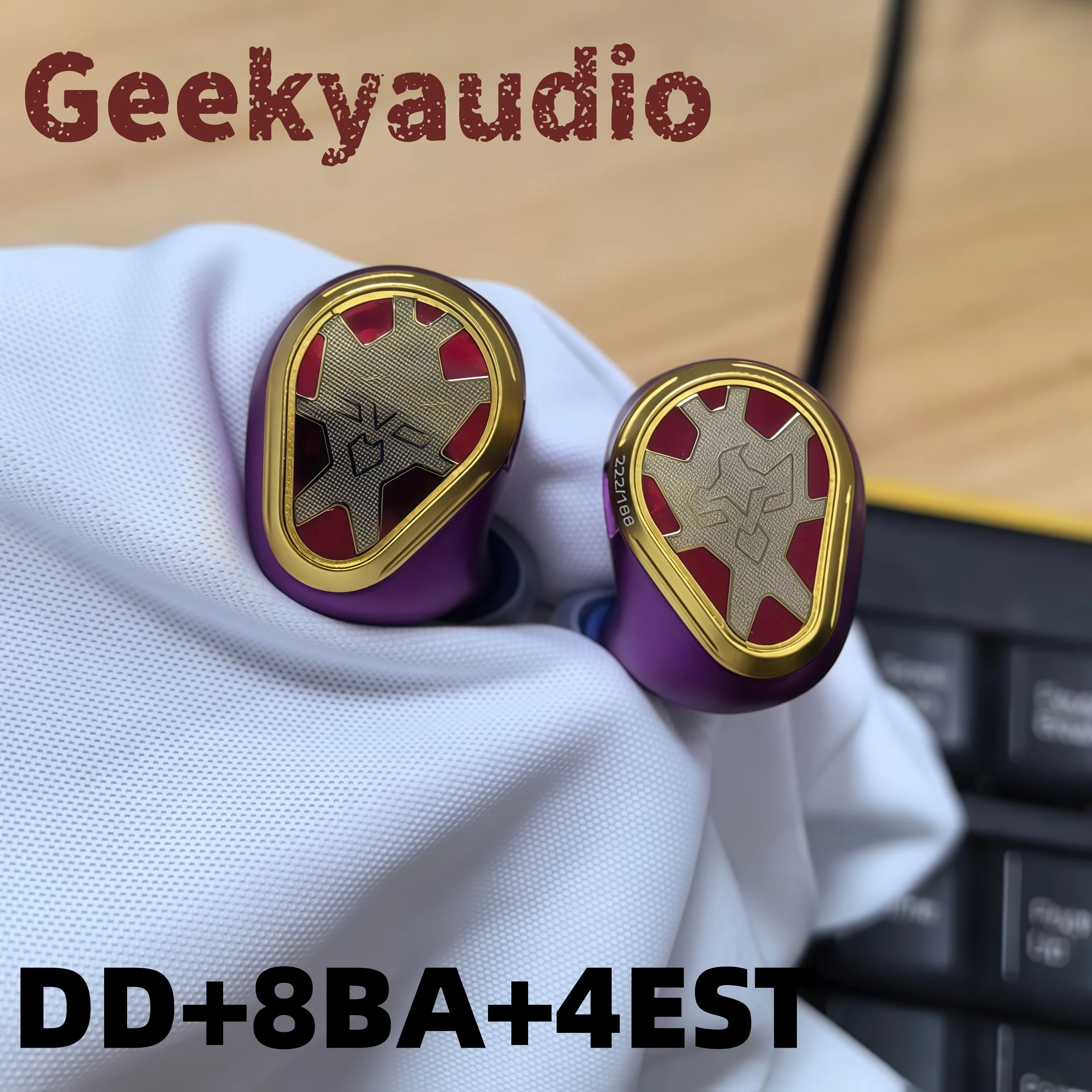Geekydaudio VE Phoenix Hybrid IEM DD+8BA+4EST Hifi Music Monitor Studio Audiophile Bass Earphones KingMelody KM EMPEROR MASTER
Geekydaudio VE Phoenix Hybrid IEM DD+8BA+4EST Hifi Music Monitor Studio Audiophile Bass Earphones KingMelody KM EMPEROR MASTER