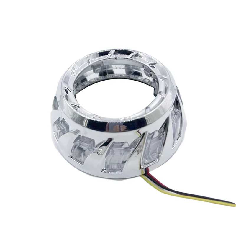 2PCS Spiral Shroud 3 Inch Xenon LED Projector Lens Headlight Modification Accessory White Light Daylight Cover Integrate
2PCS Spiral Shroud 3 Inch Xenon LED Projector Lens Headlight Modification Accessory White Light Daylight Cover Integrate