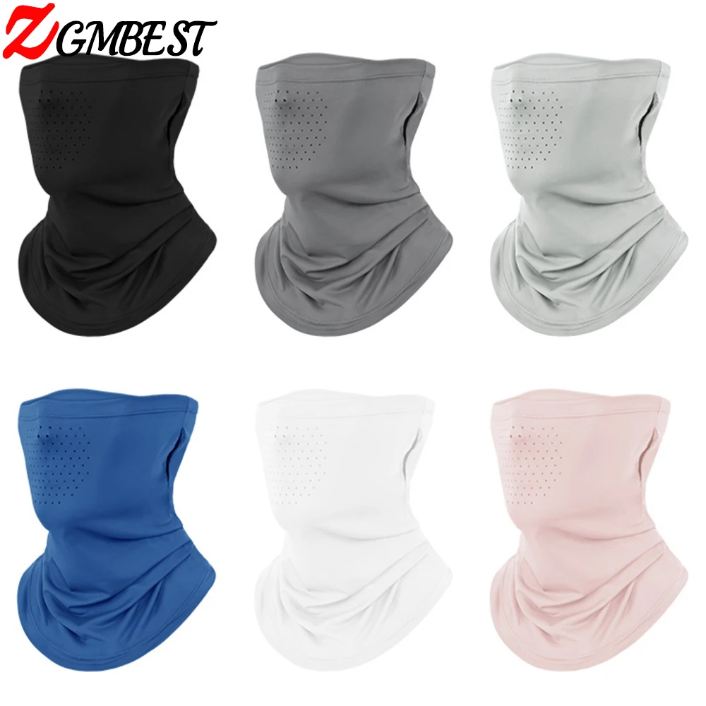 Summer Neck Gaiter Ice Silk Face Mask UV Protector Neck Tube Outdoor Cycling Scarf Breathable Hiking Bandana Hats for Women Men
Summer Neck Gaiter Ice Silk Face Mask UV Protector Neck Tube Outdoor Cycling Scarf Breathable Hiking Bandana Hats for Women Men