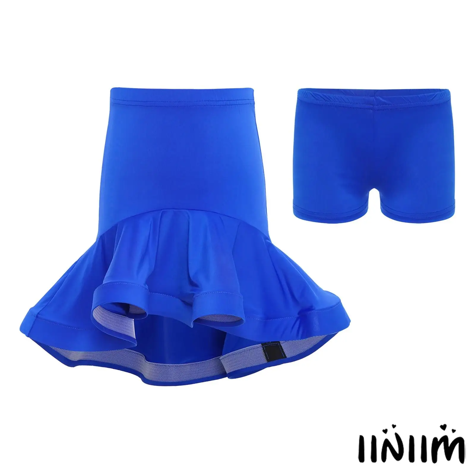 Breathable Latin Dance Practice Skirt for Girls High Low Ruffle Latin Tango Dance Skirt with Shorts for Samba And Chacha Classe
Breathable Latin Dance Practice Skirt for Girls High Low Ruffle Latin Tango Dance Skirt with Shorts for Samba And Chacha Classe
