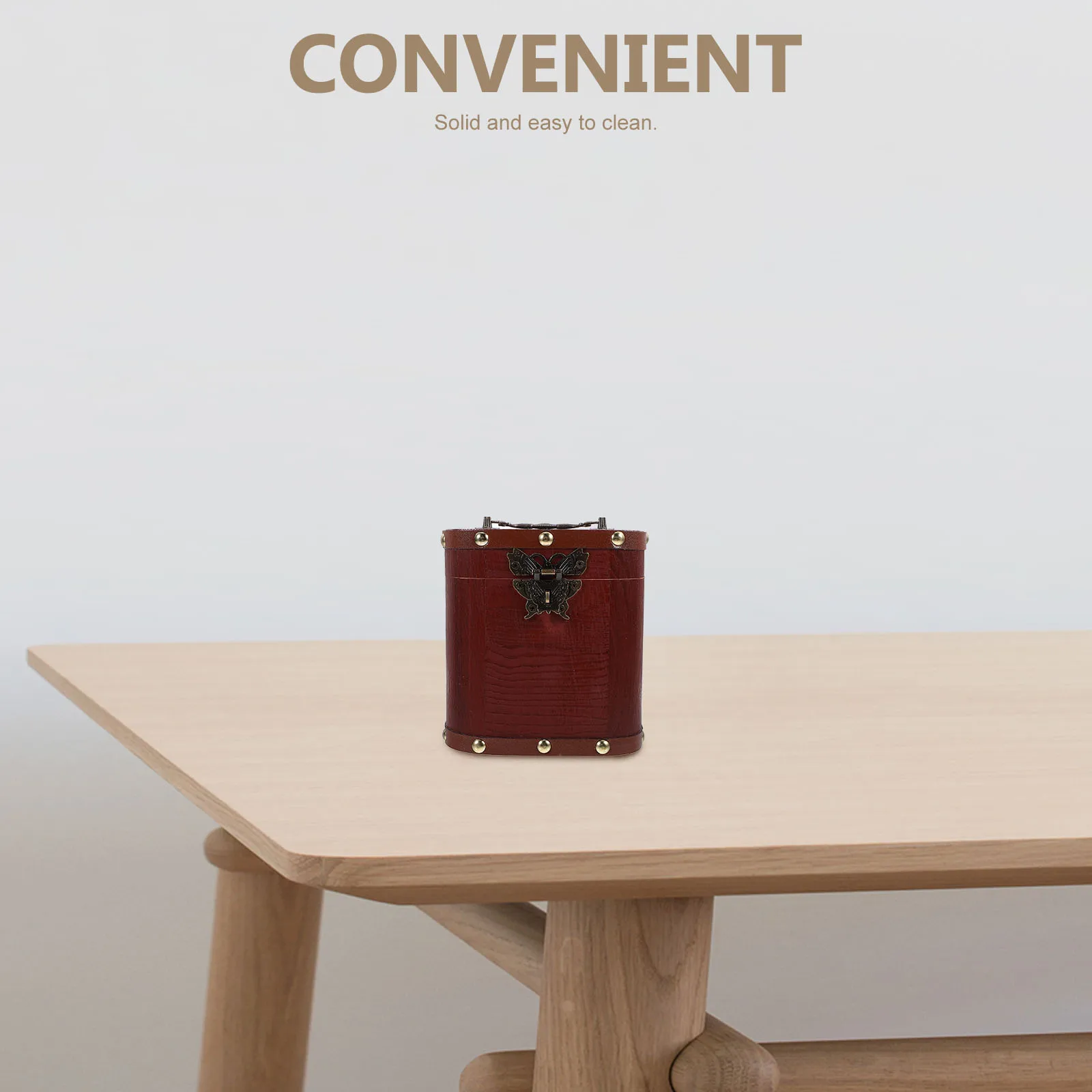 Wooden Money Box with Lock Vintage Treasure Chest Kids Saving Jar Storage Bank Brown Mini Lockable Coin for Children
Wooden Money Box with Lock Vintage Treasure Chest Kids Saving Jar Storage Bank Brown Mini Lockable Coin for Children