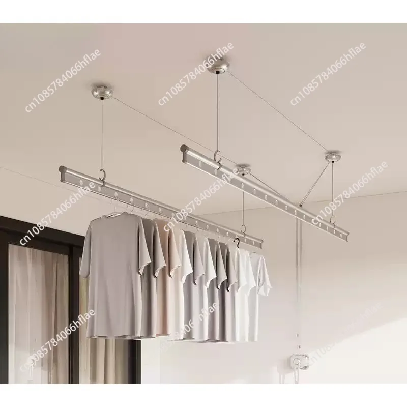 Modern Liftable Clothes Dryer for Dormitory Hand-Cranked Double-Pole Drying Rack Creative Metal Laundry Drying Rack for Balcony
Modern Liftable Clothes Dryer for Dormitory Hand-Cranked Double-Pole Drying Rack Creative Metal Laundry Drying Rack for Balcony