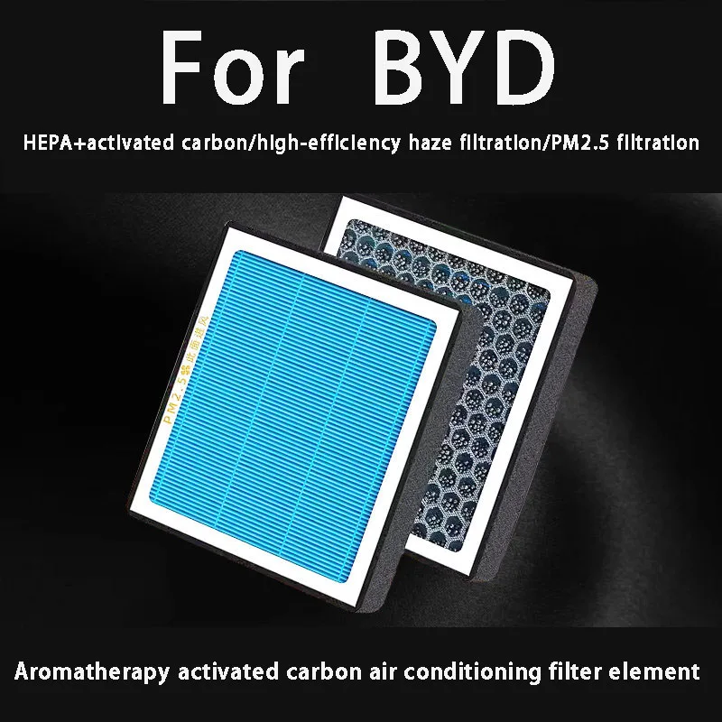 For BYD Sealion 05/07Air Conditioning Filter Element Activated Carbon High Efficiency Filtration Sea Lion 05/07 DM-i/EV
For BYD Sealion 05/07Air Conditioning Filter Element Activated Carbon High Efficiency Filtration Sea Lion 05/07 DM-i/EV
