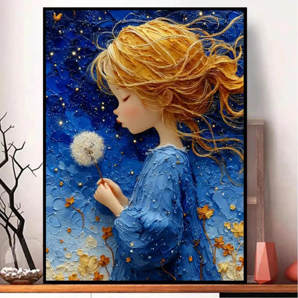 New Arrivals 2025 Diamond Painting Dandelion Girl Diy Rhinestone Mosaic Cartoon Art Craft Kit Cross Stitch Gift Home Wall Decor
New Arrivals 2025 Diamond Painting Dandelion Girl Diy Rhinestone Mosaic Cartoon Art Craft Kit Cross Stitch Gift Home Wall Decor