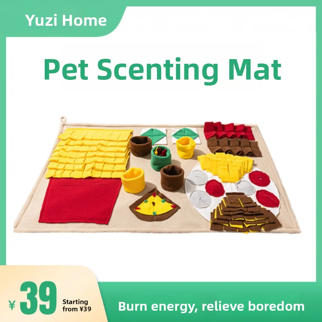 Pet Scent Pad Slow Feeding Dog Toy Environmental Enrichment Hidden Food Toy Sound ing Interactive Pet Playtime Mat
Pet Scent Pad Slow Feeding Dog Toy Environmental Enrichment Hidden Food Toy Sound ing Interactive Pet Playtime Mat