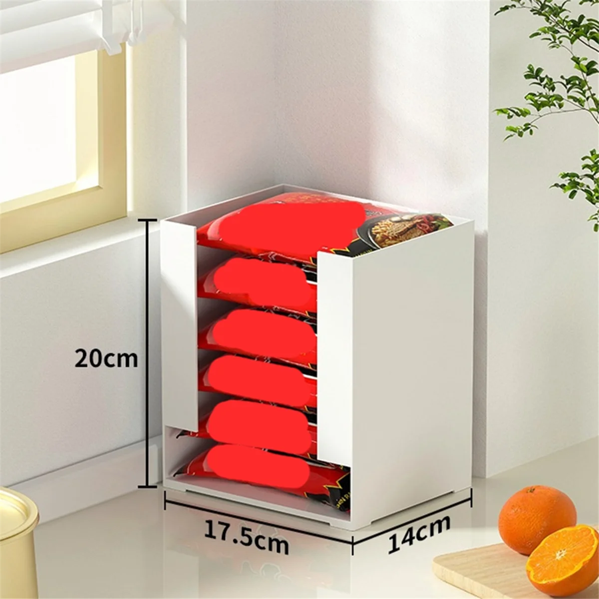 ABXHH Storage Organizer Box for Desktop,Mask Storage Box,Ideal for Instant Noodles, Snacks, Sundries, Facial Masks L
ABXHH Storage Organizer Box for Desktop,Mask Storage Box,Ideal for Instant Noodles, Snacks, Sundries, Facial Masks L