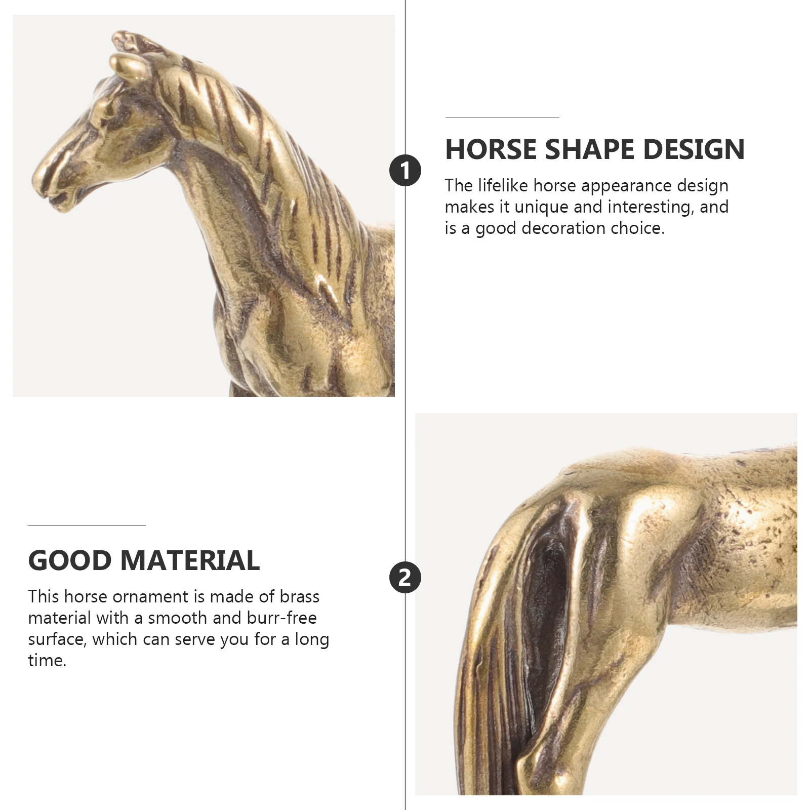 Brass Horse Desktop Ornament Vintage Solid Sculpture Creative Office Home Table Decoration Brass Craft Horse Table Ornament
Brass Horse Desktop Ornament Vintage Solid Sculpture Creative Office Home Table Decoration Brass Craft Horse Table Ornament