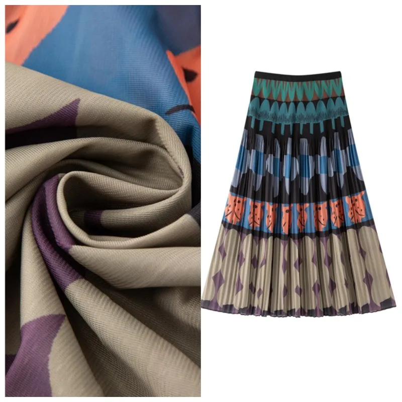 Miyake Pleated Printed Skirt Plisse Women 2026 Summer New High Waist Slim A-Line Skirt Draped Effect Loose Fit Plus Size Jupe
Miyake Pleated Printed Skirt Plisse Women 2026 Summer New High Waist Slim A-Line Skirt Draped Effect Loose Fit Plus Size Jupe