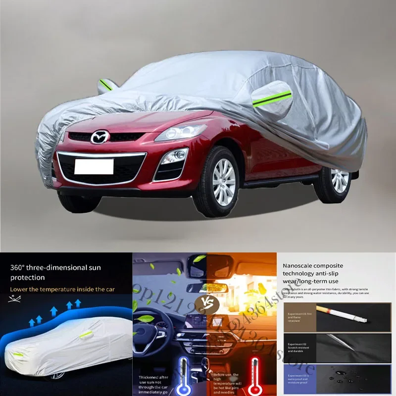 For Mazda CX-7 Auto Anti snow Anti dust Anti-uv Anti peeling paint And Anti Rainwater 210t car cover Car cover protection
For Mazda CX-7 Auto Anti snow Anti dust Anti-uv Anti peeling paint And Anti Rainwater 210t car cover Car cover protection