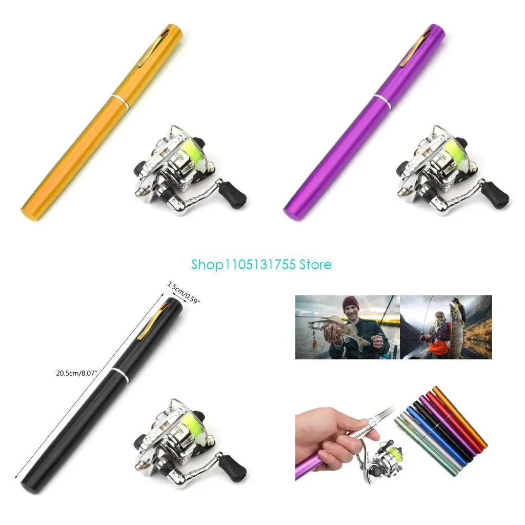 K0EF Mini Telescopic Portable Pocket Pen Fishing Rod for Sea Fishing Outdoor Fishing
K0EF Mini Telescopic Portable Pocket Pen Fishing Rod for Sea Fishing Outdoor Fishing