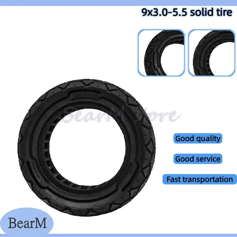 Suitable for Kugoo Kukirin G2 Pro electric scooter off-road solid tires 9 * 3.0-5.5 anti-skid rubber tires
Suitable for Kugoo Kukirin G2 Pro electric scooter off-road solid tires 9 * 3.0-5.5 anti-skid rubber tires