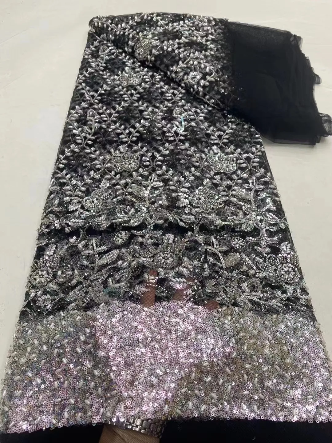 Luxury Tulle Lace Fabric for Women, Handmade Beaded, French Embroidery, Sewing Accessories, High Quality, 2024
Luxury Tulle Lace Fabric for Women, Handmade Beaded, French Embroidery, Sewing Accessories, High Quality, 2024