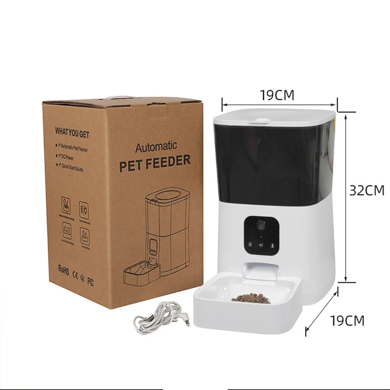 Pet Smart With Camera, Timed Quantitative Remote Control Automatic Feeder For Cats And Dogs, Dog Food
Pet Smart With Camera, Timed Quantitative Remote Control Automatic Feeder For Cats And Dogs, Dog Food