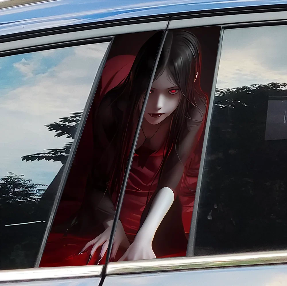 Horror Girl Anime Car Stickers Funny Auto B Pillar Waterproof Decoration DIY Cover Car Doors Pillar Sunscreen Decals Accessories
Horror Girl Anime Car Stickers Funny Auto B Pillar Waterproof Decoration DIY Cover Car Doors Pillar Sunscreen Decals Accessories