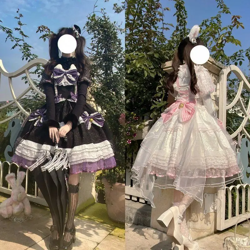Coalfell ~Original Design Lolita Dress Strap Rose JSK Dress Autumn/Winter Fluffy Skirt
Coalfell ~Original Design Lolita Dress Strap Rose JSK Dress Autumn/Winter Fluffy Skirt