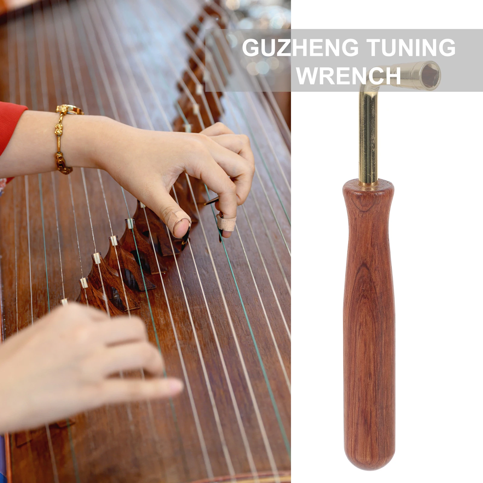 Guzheng Tuning Wrench Adjustment Tuner High Quality Tool for Timber Tone Spanner
Guzheng Tuning Wrench Adjustment Tuner High Quality Tool for Timber Tone Spanner