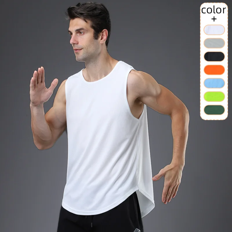 Men's Marathon Running Leisure Sports Vest Outdoor Basketball Training Breathable Quick Drying Fitness Vest Men's
Men's Marathon Running Leisure Sports Vest Outdoor Basketball Training Breathable Quick Drying Fitness Vest Men's