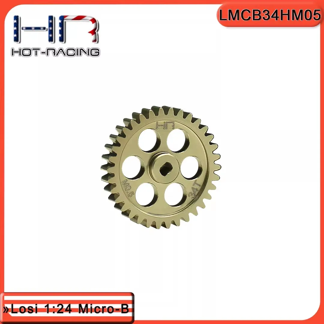 HR Losi 1:24Micro-B upgrade part 7075 aluminum hard anode large tooth M0.5 34/36T replaces Los1769
HR Losi 1:24Micro-B upgrade part 7075 aluminum hard anode large tooth M0.5 34/36T replaces Los1769