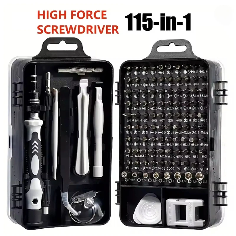 Electronics Screwdriver Set 115 in 1 Precision Screwdriver Tools Nut Driver Professional Magnetic Repair Tools Laptop Repair
Electronics Screwdriver Set 115 in 1 Precision Screwdriver Tools Nut Driver Professional Magnetic Repair Tools Laptop Repair