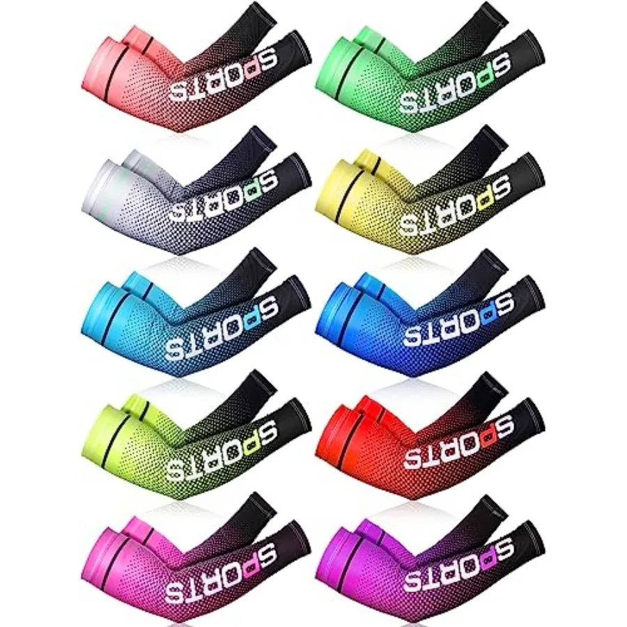 Tisancy 0 Pairs Sun Protection UV Arm Sleeves Cooling Anti Slip Compression Sleeves Sports Polyester Cycling Covers
Tisancy 0 Pairs Sun Protection UV Arm Sleeves Cooling Anti Slip Compression Sleeves Sports Polyester Cycling Covers