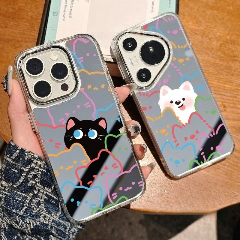 Cute Dog Cat Mirror Phone Case For OnePlus 15 13 13R 13T 13S 12 12R 11 11R 10R 10T ACE 3V 3 2 Pro 2V Nord CE 5 4 Lite Back Cover
Cute Dog Cat Mirror Phone Case For OnePlus 15 13 13R 13T 13S 12 12R 11 11R 10R 10T ACE 3V 3 2 Pro 2V Nord CE 5 4 Lite Back Cover