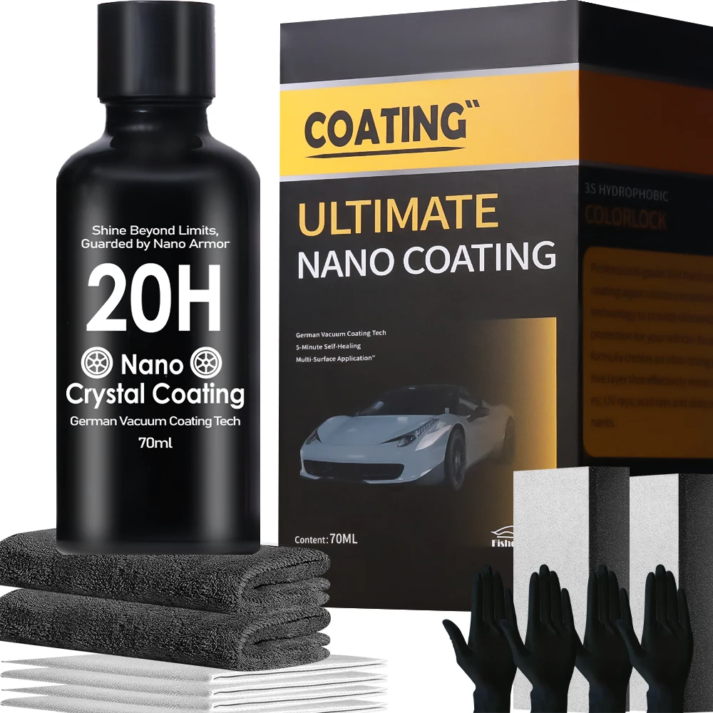 Graphene Ceramic Coating 20H with Self Healing and UV Track Technology Car Detailing Professionals 10+ Years of Protection
Graphene Ceramic Coating 20H with Self Healing and UV Track Technology Car Detailing Professionals 10+ Years of Protection