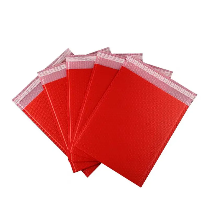 50Pcs Red Plastic Bubble Bags Self Seal Adhesive Bubble Mailers Clothings/Jewelry Packaging Bubble Envelope Books Protect Bag
50Pcs Red Plastic Bubble Bags Self Seal Adhesive Bubble Mailers Clothings/Jewelry Packaging Bubble Envelope Books Protect Bag