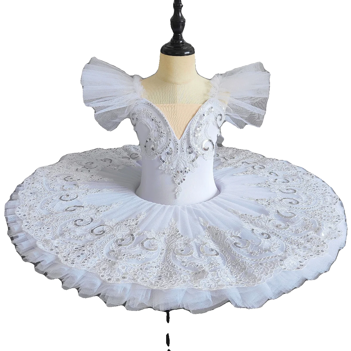 Professional Children Ballet Dance Dress Female White Swan Swan Performance Wear Tulle Tutu Tutu Skirt Stage Show Performance
Professional Children Ballet Dance Dress Female White Swan Swan Performance Wear Tulle Tutu Tutu Skirt Stage Show Performance