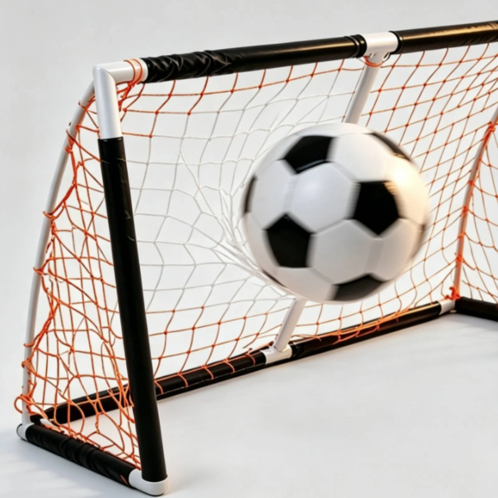 Portable Soccer Goal Orange Netting Freestanding Soccer Goal Outdoor Play Equipment Flat Base Sports Gear Lightweight
Portable Soccer Goal Orange Netting Freestanding Soccer Goal Outdoor Play Equipment Flat Base Sports Gear Lightweight
