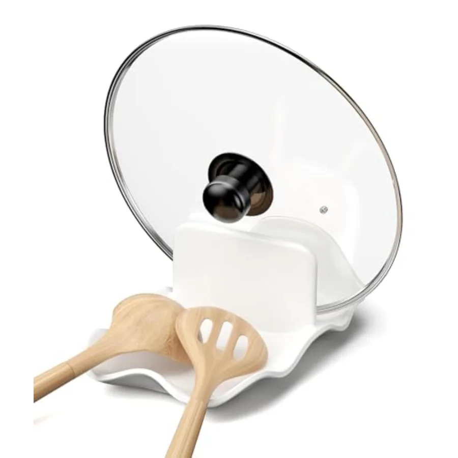 Spoon Rest for Stove Top, Ceramic Pot Lid Holder, Large Spoon Rests for Kitchen Counter, Spatula Rest and Kitchens Utensils Hol
Spoon Rest for Stove Top, Ceramic Pot Lid Holder, Large Spoon Rests for Kitchen Counter, Spatula Rest and Kitchens Utensils Hol