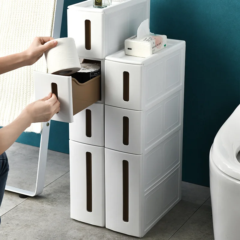 Nordic Minimalist Bathroom Cabinet Home Ultra-narrow Storage Cabinet Multi-layer Drawer Type Bathroom Cabinet Bathroom Furniture
Nordic Minimalist Bathroom Cabinet Home Ultra-narrow Storage Cabinet Multi-layer Drawer Type Bathroom Cabinet Bathroom Furniture