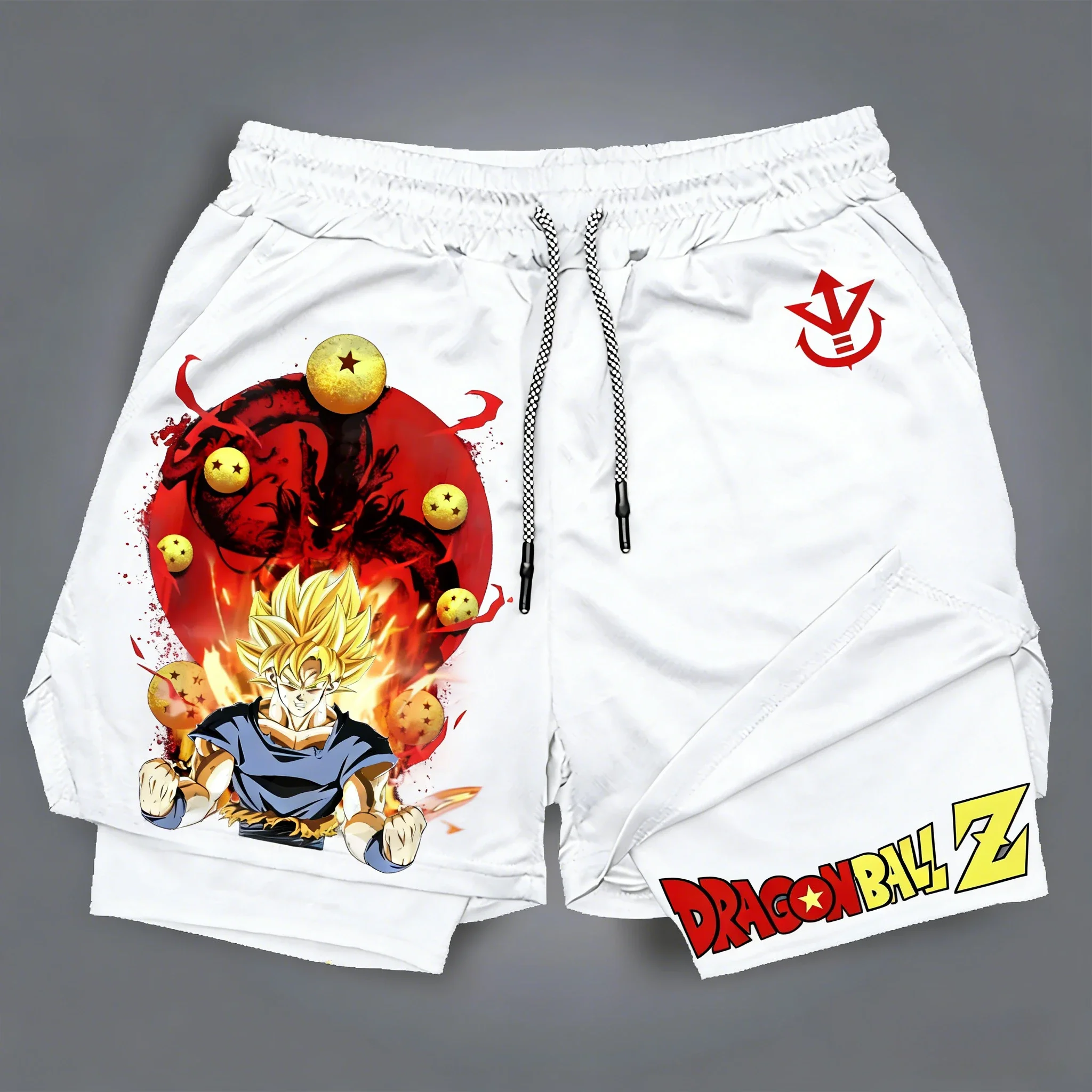 Мужские дышащие спортивные шорты с принтом Dragon Ball Z: Гоку Супер Сайян и Шенрон, коллекция Лето 2026, повседневные, для спортзала, в стиле аниме-стритвир
Мужские дышащие спортивные шорты с принтом Dragon Ball Z: Гоку Супер Сайян и Шенрон, коллекция Лето 2026, повседневные, для спортзала, в стиле аниме-стритвир