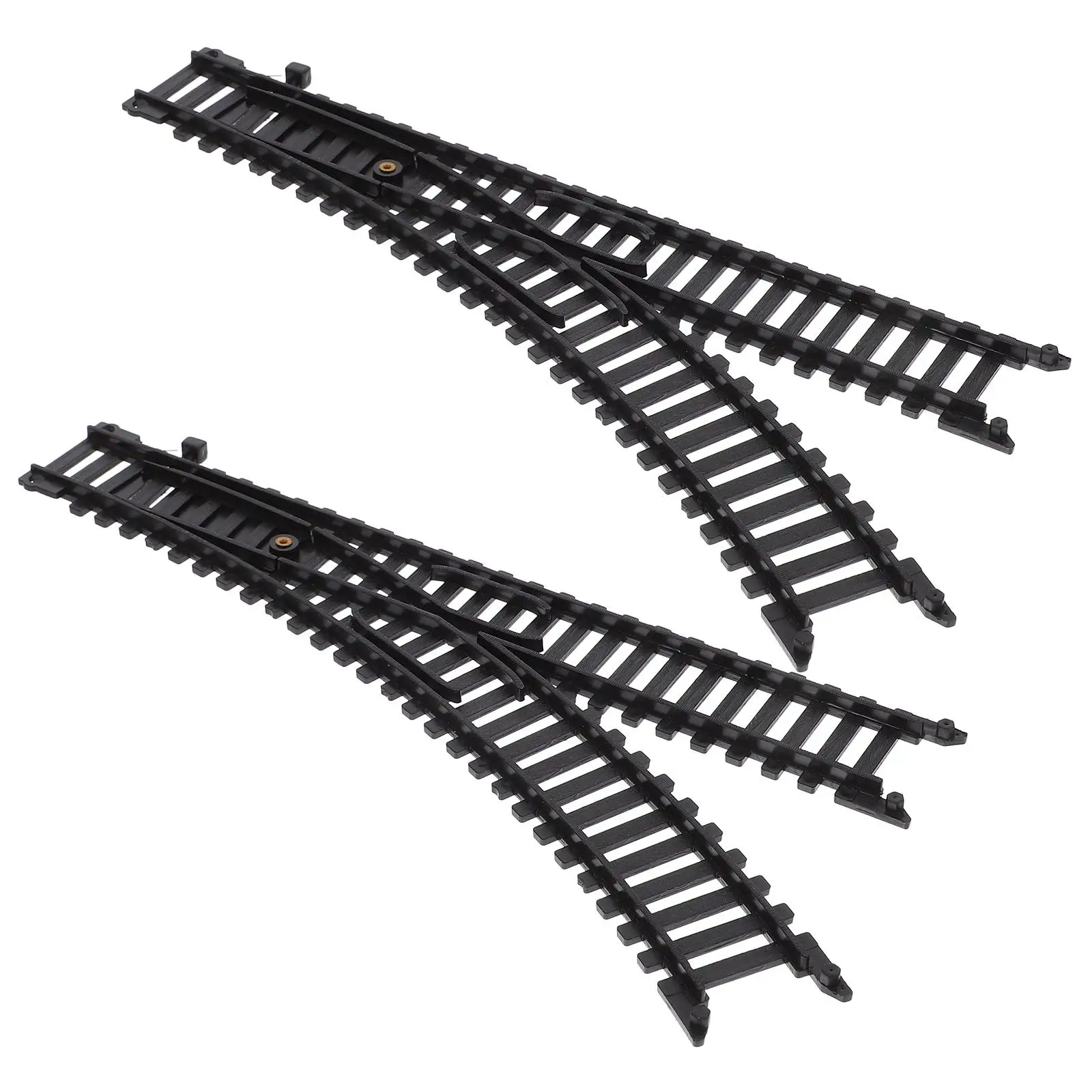 1Pair Toy Train Replacement Parts Toddler Train Track Expansion Pack Plastic Railway Track Educational Plaything Black
1Pair Toy Train Replacement Parts Toddler Train Track Expansion Pack Plastic Railway Track Educational Plaything Black