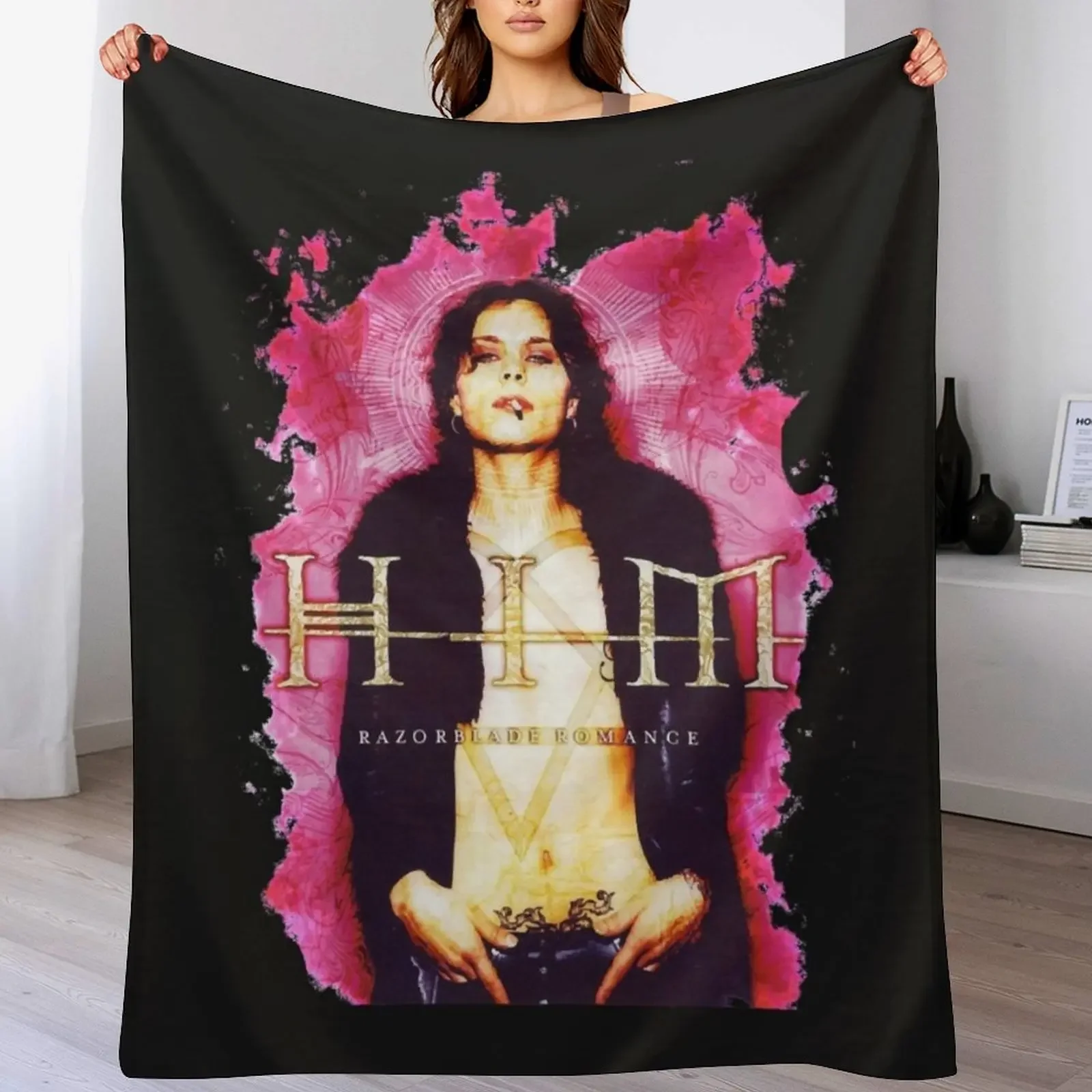 Him band vv h i m him ville valo razorblade romance smoke Throw Blanket Thins Warm Luxury Blankets
Him band vv h i m him ville valo razorblade romance smoke Throw Blanket Thins Warm Luxury Blankets