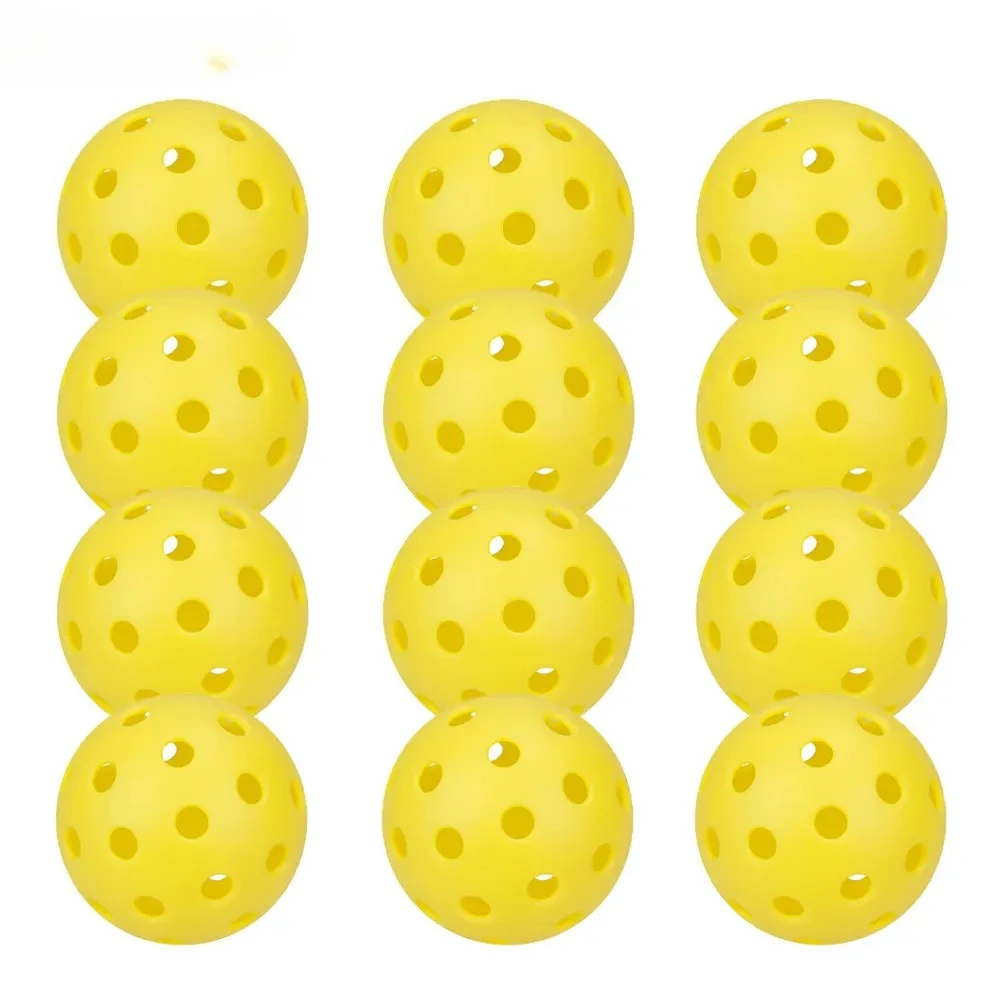 74mm Pickleball Balls 40 Holes 26g Durable Outdoor Competition Pickleballs 6/12/24 Packs
74mm Pickleball Balls 40 Holes 26g Durable Outdoor Competition Pickleballs 6/12/24 Packs