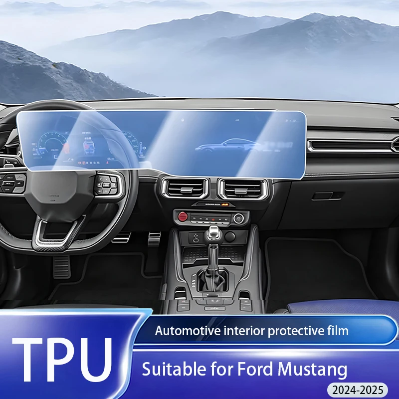 Fit For Ford Mustang 2024 2025 Matte Interior GPS LCD Transparent TPU Film Anti Scratch Anti Fingerprint Full Instrument Panel P
Fit For Ford Mustang 2024 2025 Matte Interior GPS LCD Transparent TPU Film Anti Scratch Anti Fingerprint Full Instrument Panel P
