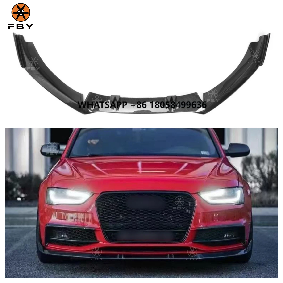 New KB Style Carbon Fiber Front Lip for S5 A5 Sline B8.5 2012-2016 Hight Quality Front Bumper Lip Auto Parts
New KB Style Carbon Fiber Front Lip for S5 A5 Sline B8.5 2012-2016 Hight Quality Front Bumper Lip Auto Parts