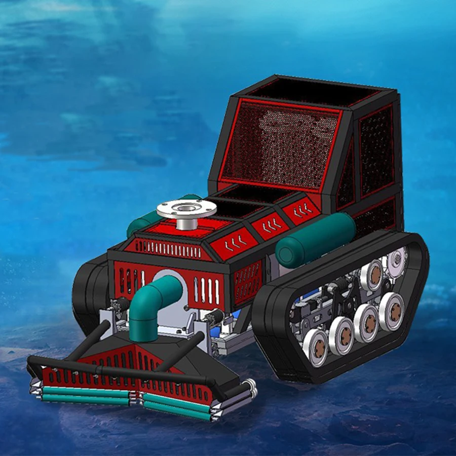 DE-13 Underwater Sludge River Sand Cleaning Rubber Tracked Chassis Robot Sludge Cleaning Equipment
DE-13 Underwater Sludge River Sand Cleaning Rubber Tracked Chassis Robot Sludge Cleaning Equipment