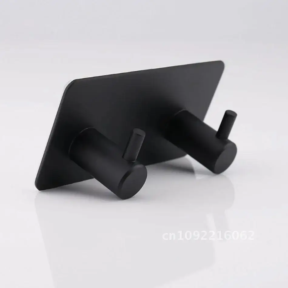Adhesive Wall Hook Black 304 Towel Steel 2 3 4 6 Clothes Holder Stainless Row Robe Hooks Hanger Storage Coat Door Bathroom
Adhesive Wall Hook Black 304 Towel Steel 2 3 4 6 Clothes Holder Stainless Row Robe Hooks Hanger Storage Coat Door Bathroom