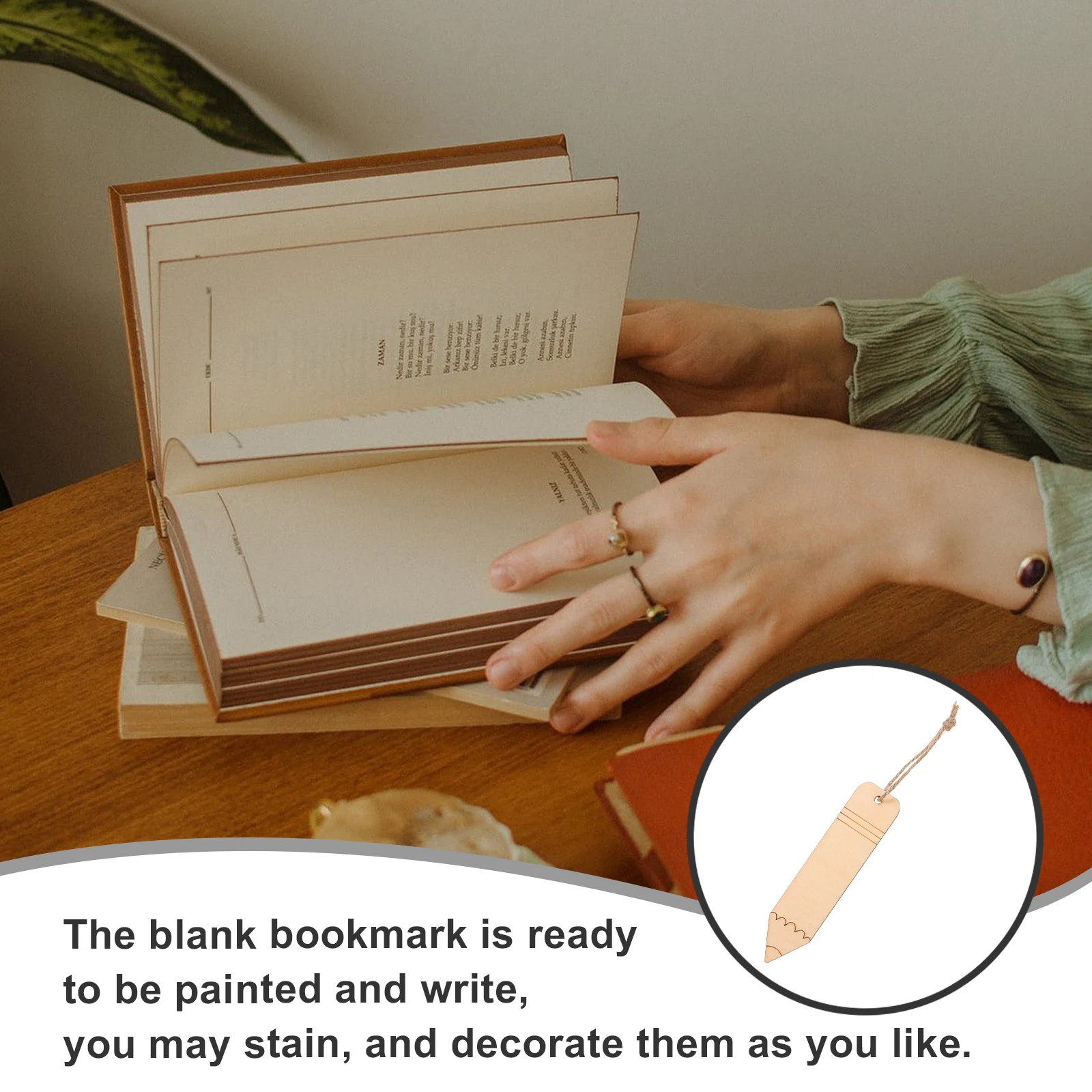 10pcs Wooden Blank DIY Unfinished Tags Reading Markers Hemp Rope Craft Reading Bookmarks Decor naments Homemade Gifts
10pcs Wooden Blank DIY Unfinished Tags Reading Markers Hemp Rope Craft Reading Bookmarks Decor naments Homemade Gifts
