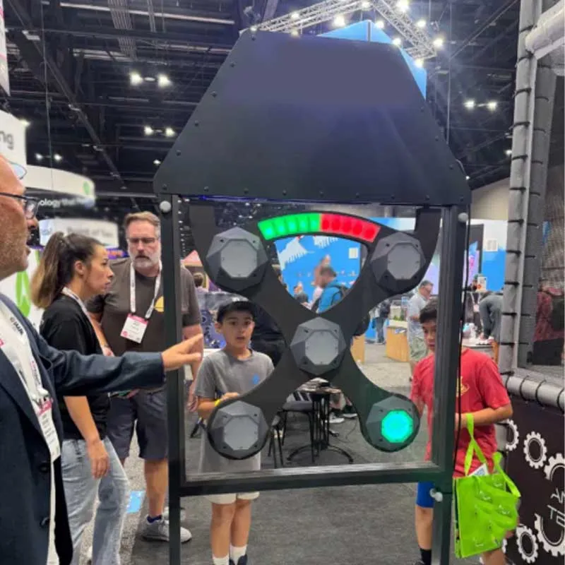 Интерактивная складная профессиональная игра-тестер реакции для помещений и улицы с таймером, для карнавалов, стабильная, для испытаний на ловкость, для парков развлечений
Интерактивная складная профессиональная игра-тестер реакции для помещений и улицы с таймером, для карнавалов, стабильная, для испытаний на ловкость, для парков развлечений