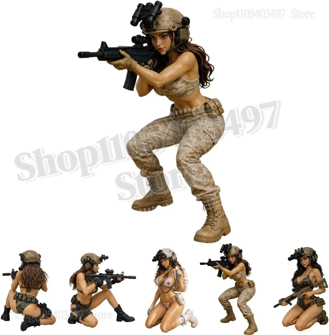 New Tactical Beauty Desktop Collectible,Tactical Mini Soldier Figurine,Female Rifleman Miniature,Forces Statue for Military fans
New Tactical Beauty Desktop Collectible,Tactical Mini Soldier Figurine,Female Rifleman Miniature,Forces Statue for Military fans