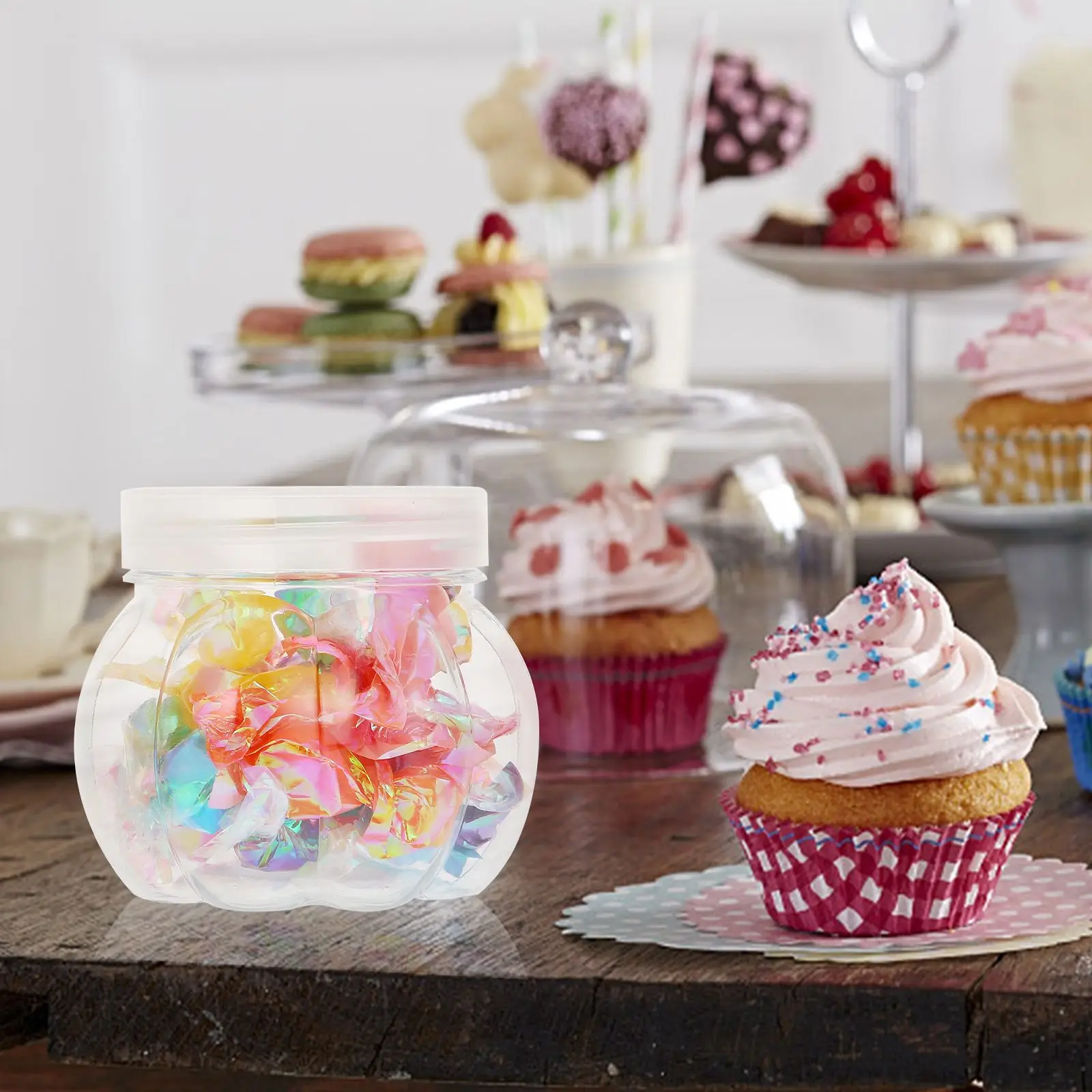 12 Pcs Pumpkin Pet Jar Travel Candy Jars with Lids Dispenser The Cookie Transparent Storage Holder
12 Pcs Pumpkin Pet Jar Travel Candy Jars with Lids Dispenser The Cookie Transparent Storage Holder
