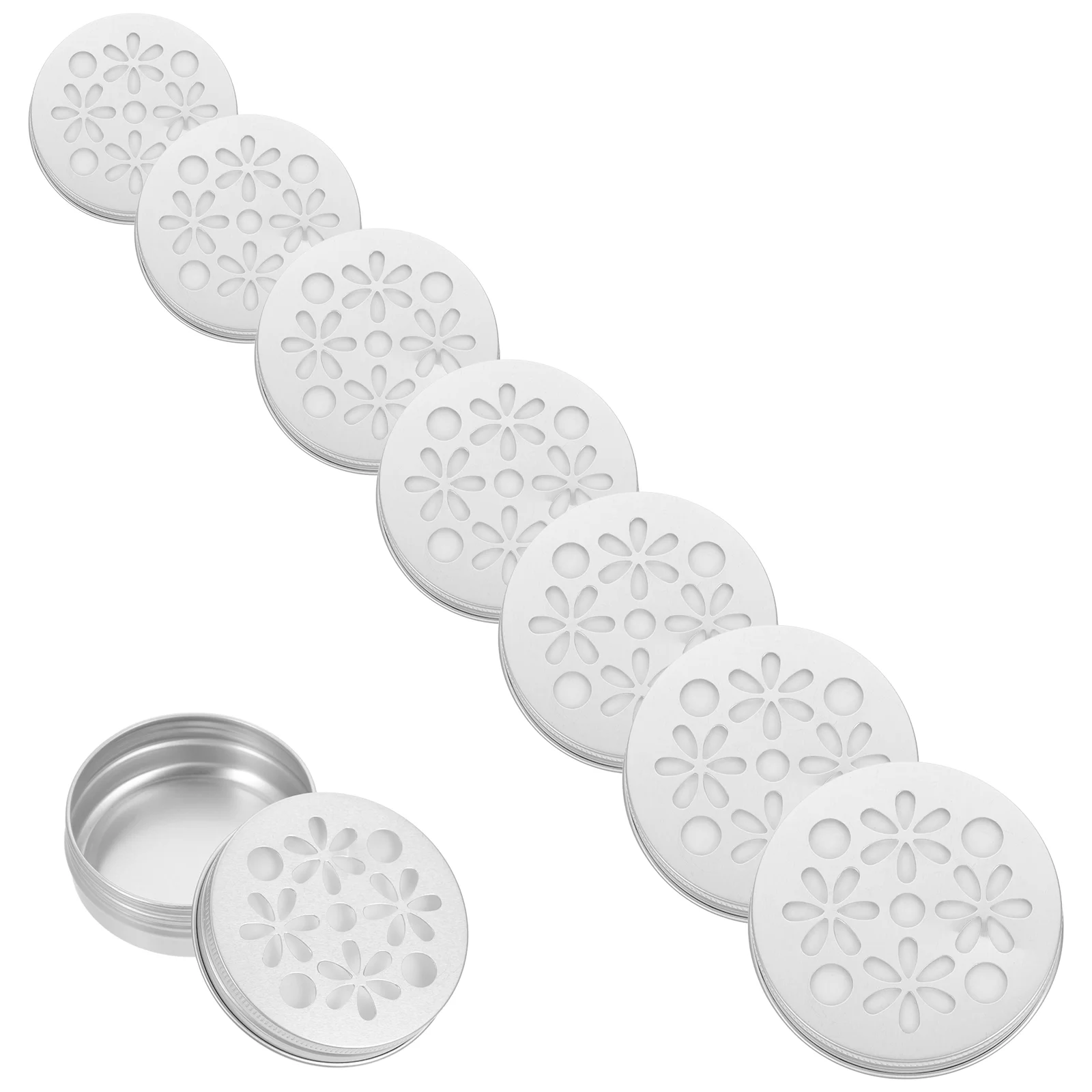 10 Pcs Air Fresheners for Home Hollow Threaded Aluminum Box Tin Work Baking Soda Container Diffusers
10 Pcs Air Fresheners for Home Hollow Threaded Aluminum Box Tin Work Baking Soda Container Diffusers