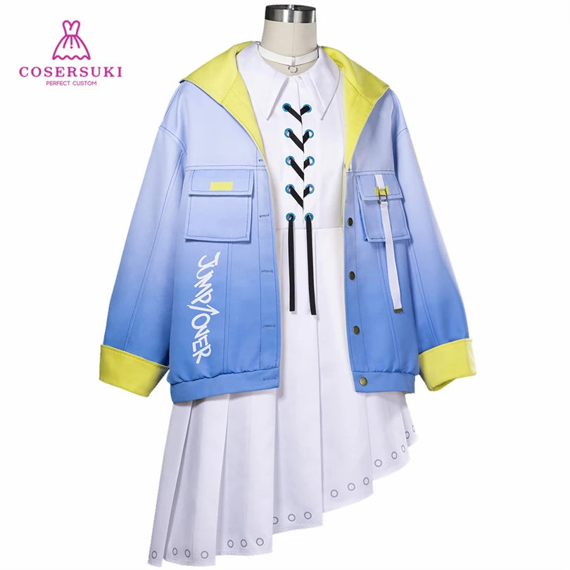 Project Sekai Azusawa Kohane Sky Runner Jacket Cosplay Costume Halloween Christmas Convention Event Outfit
Project Sekai Azusawa Kohane Sky Runner Jacket Cosplay Costume Halloween Christmas Convention Event Outfit