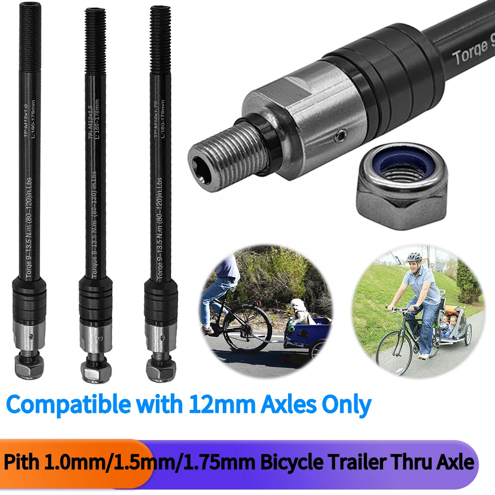 Bicycle Trailer Thru Axle Bike Trailer Hitch Axle Kid Trailer Cargo Axle for Bicycle Trailer Hitchs
Bicycle Trailer Thru Axle Bike Trailer Hitch Axle Kid Trailer Cargo Axle for Bicycle Trailer Hitchs