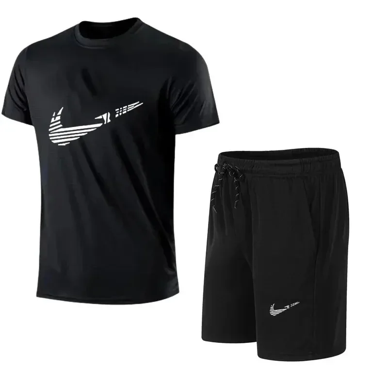 2026 brand new summer fashion printed fitness and sports loose, breathable, quick-drying round-neck short-sleeved set
2026 brand new summer fashion printed fitness and sports loose, breathable, quick-drying round-neck short-sleeved set